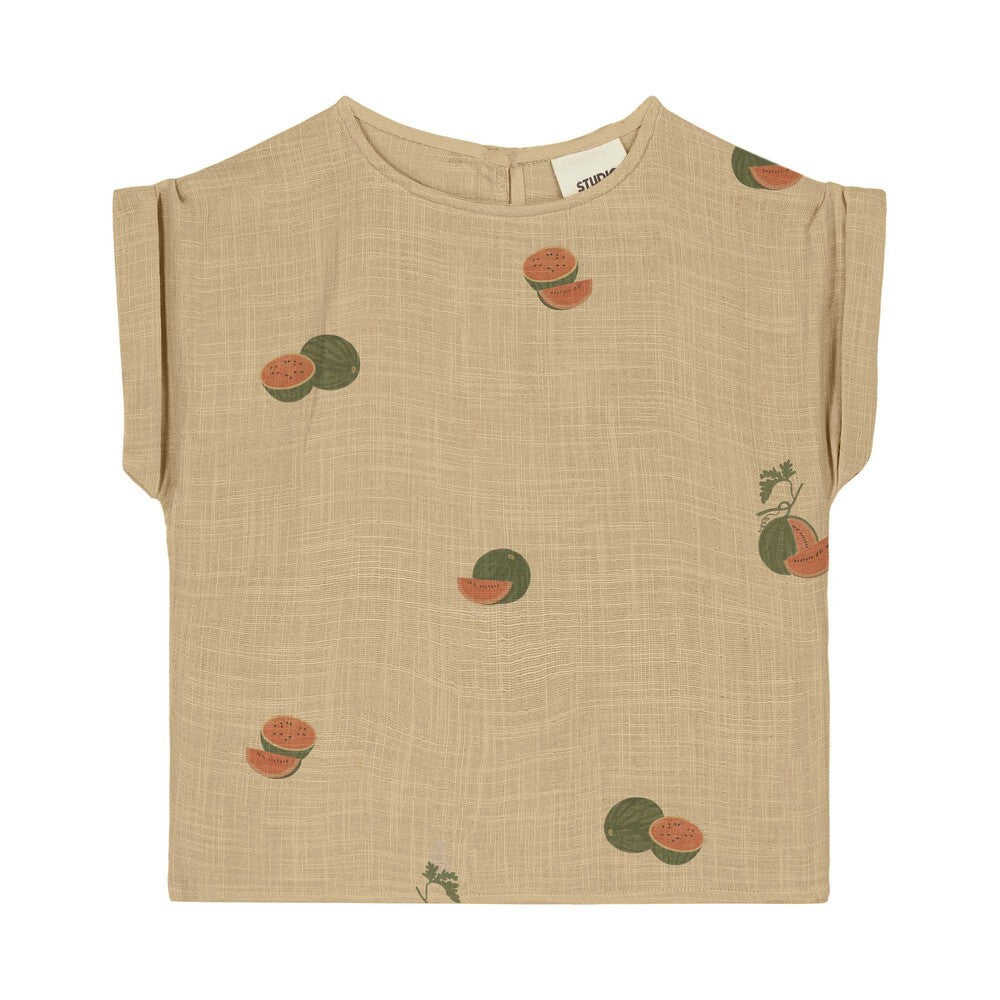 【STUDIO BOHEME】BLOUSE PRASLIN - STARFISH / WATERMELON