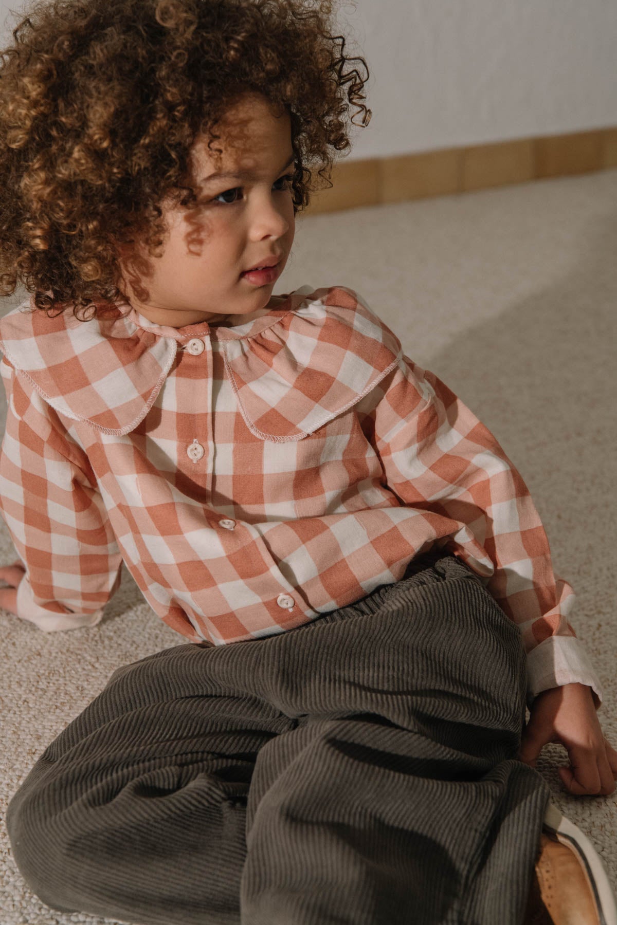 【STUDIO BOHEME】CARROT PANTS - DARK TAUPE