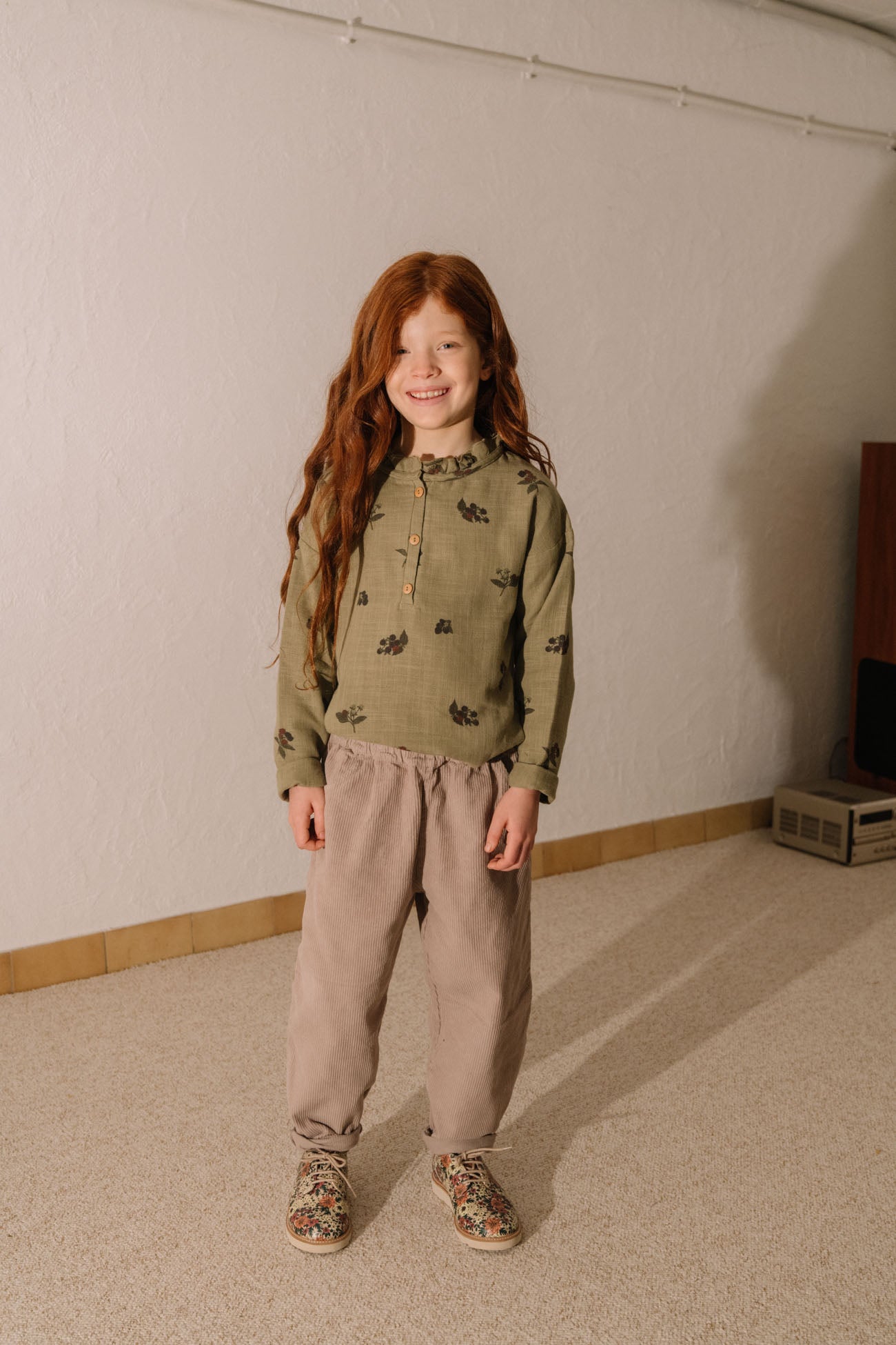 【STUDIO BOHEME】CARROT PANTS - LIGHT MAUVE