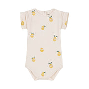 【STUDIO BOHEME】BODYSUIT BAMA - OFF WHITE / LEMON