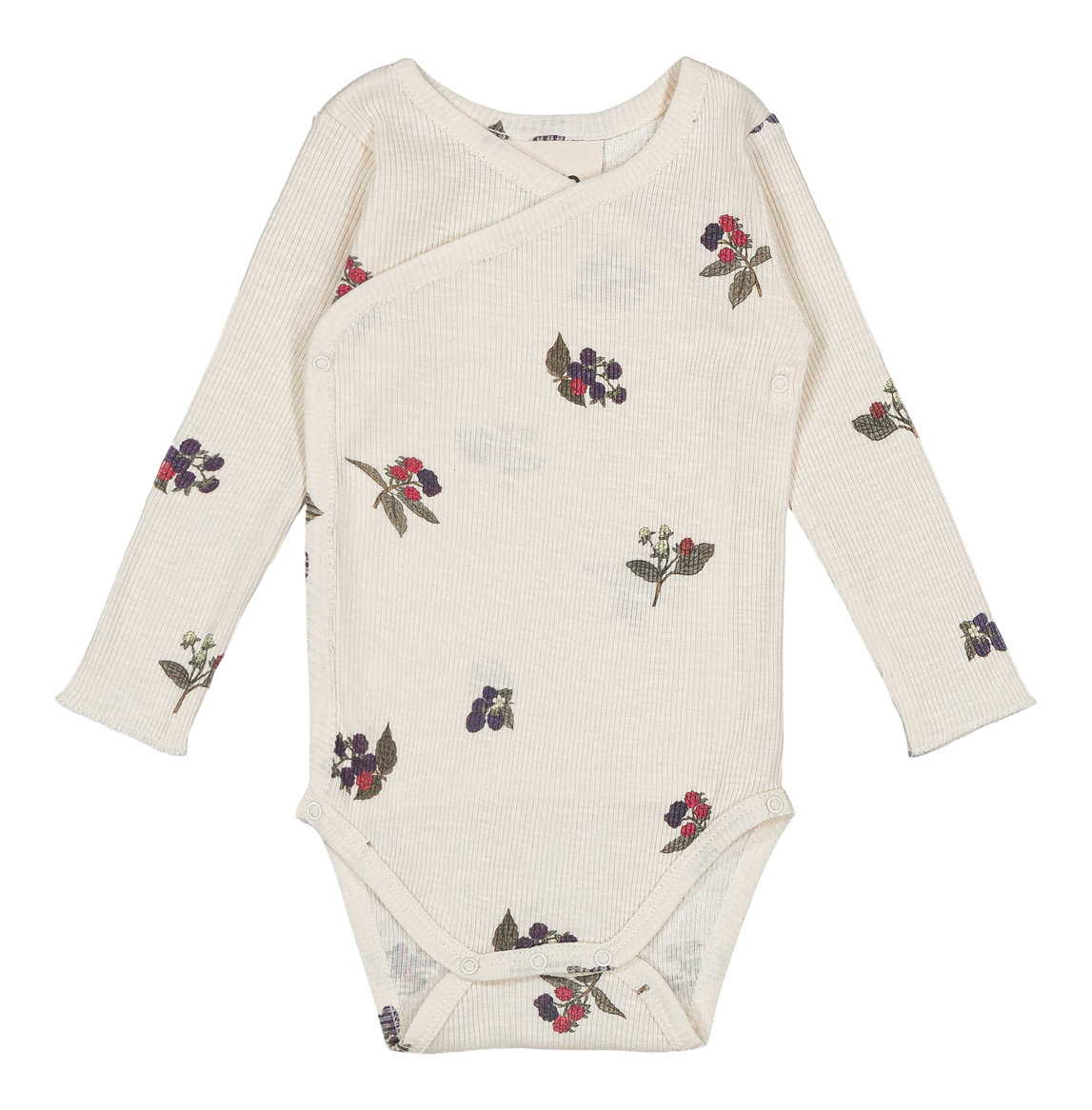【STUDIO BOHEME】HOHO BODYSUIT - ECRU / BLACKBERRIES