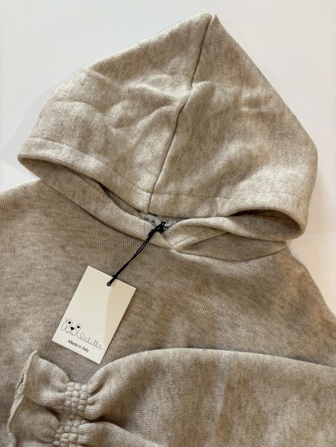 【LaTitta】BIRMANIA HOODIE - MIELE