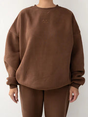 【cinnamon baby】Adult Pullover - Chocolate