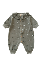 DROP2★【STUDIO BOHEME】IRIS JUMPSUIT - VETIVER / GUI