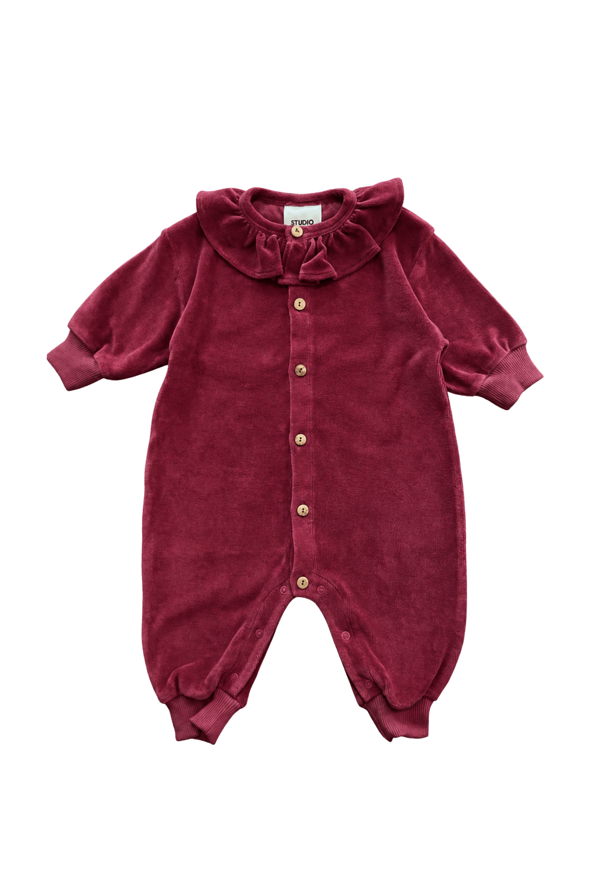 DROP2★【STUDIO BOHEME】IRIS JUMPSUIT - RASPBERRY