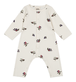 【STUDIO BOHEME】BEN JUMPSUIT - ECRU / BLACKBERRIES