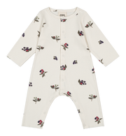 【STUDIO BOHEME】BEN JUMPSUIT - ECRU / BLACKBERRIES