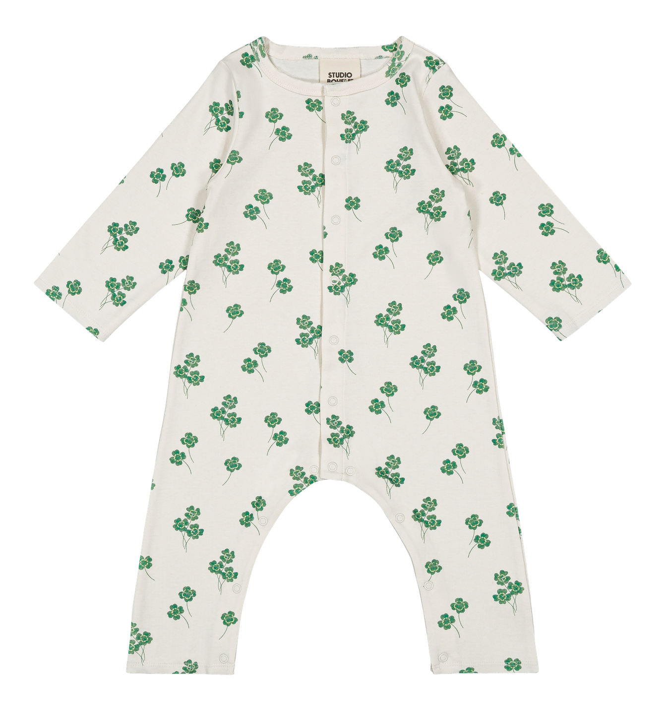 【STUDIO BOHEME】BEN JUMPSUIT - ECRU / CLOVERS