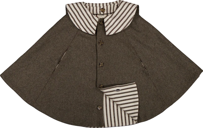 【LOIR PARIS】ADA - BROWN CHEVRON