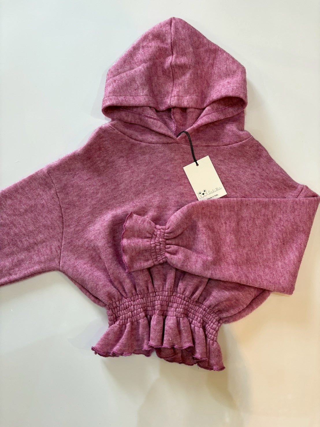 【LaTitta】BIRMANIA HOODIE - ORCHIDEA