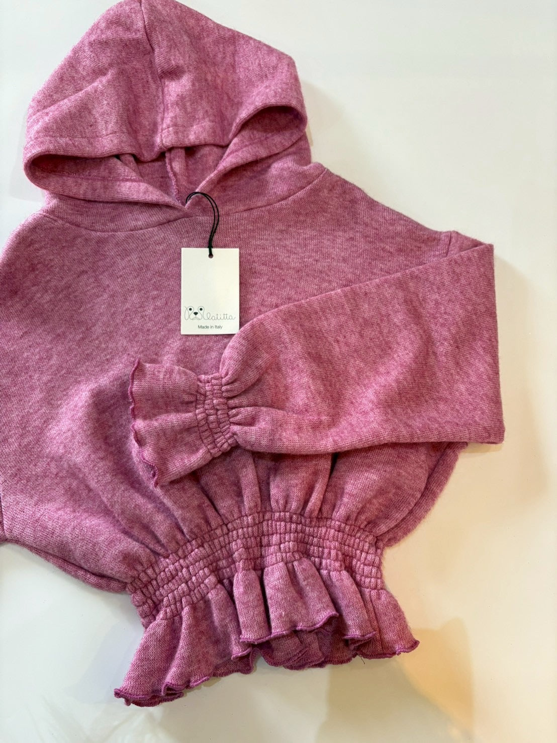 【LaTitta】BIRMANIA HOODIE - ORCHIDEA