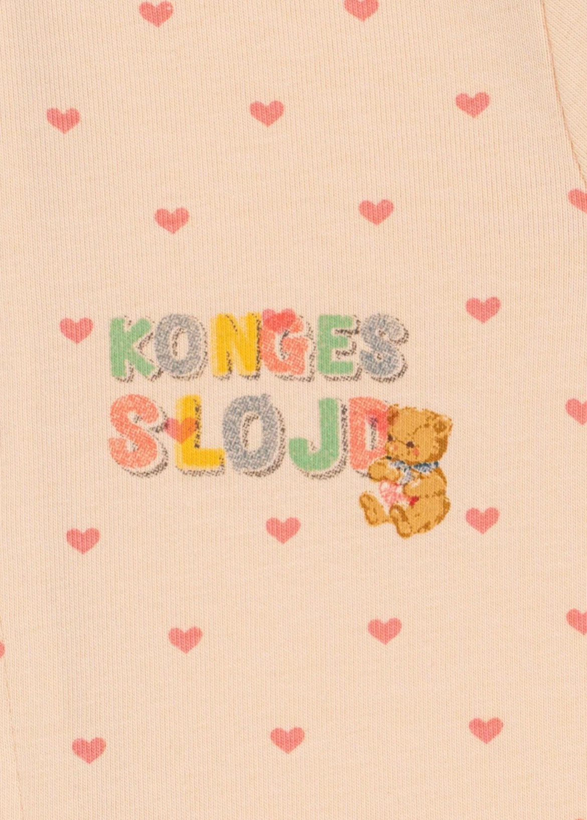 【Konges Sløjd】basic zip onesie