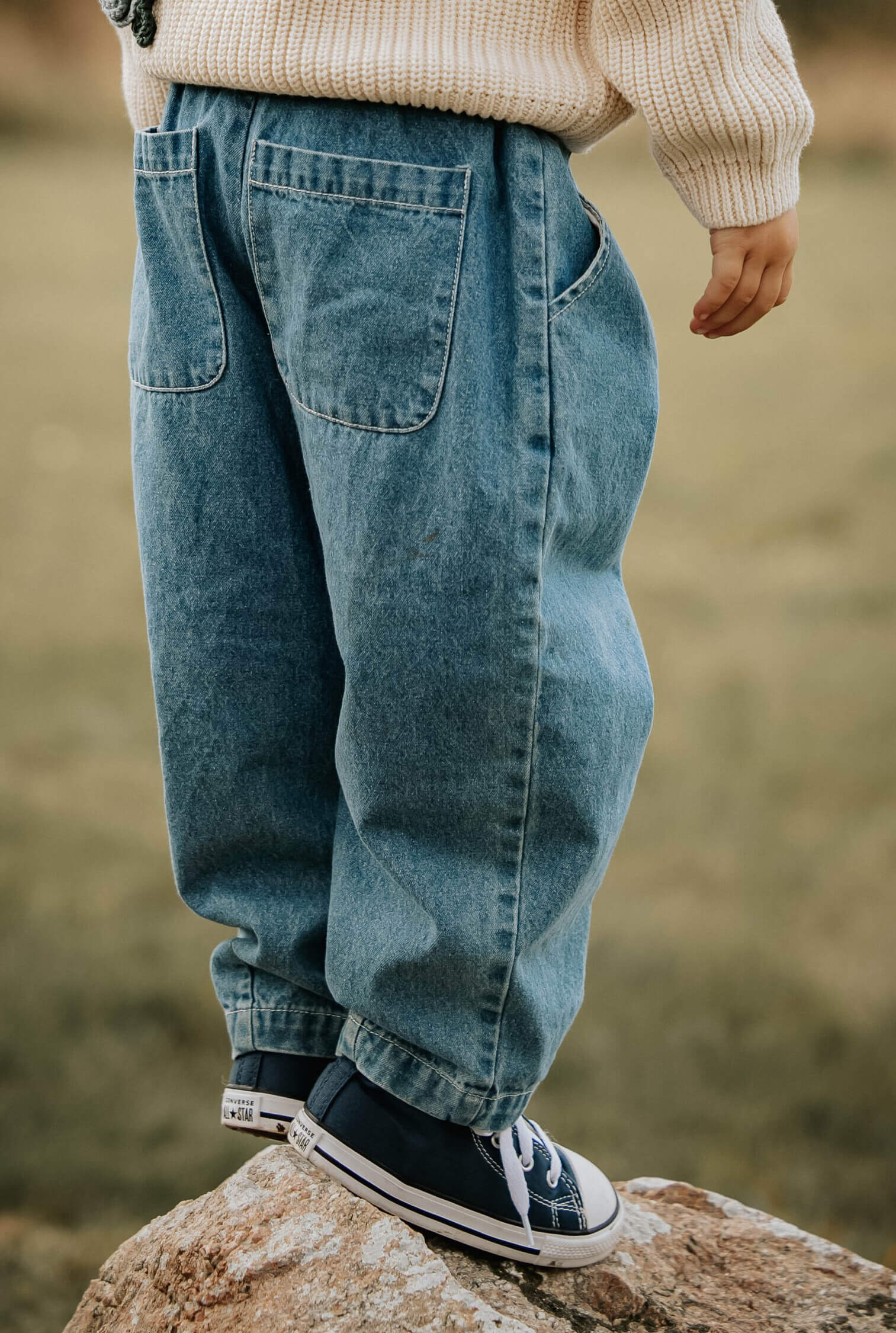 【Fliink】DON DENIM PANT - MEDIUM DENIM BLUE