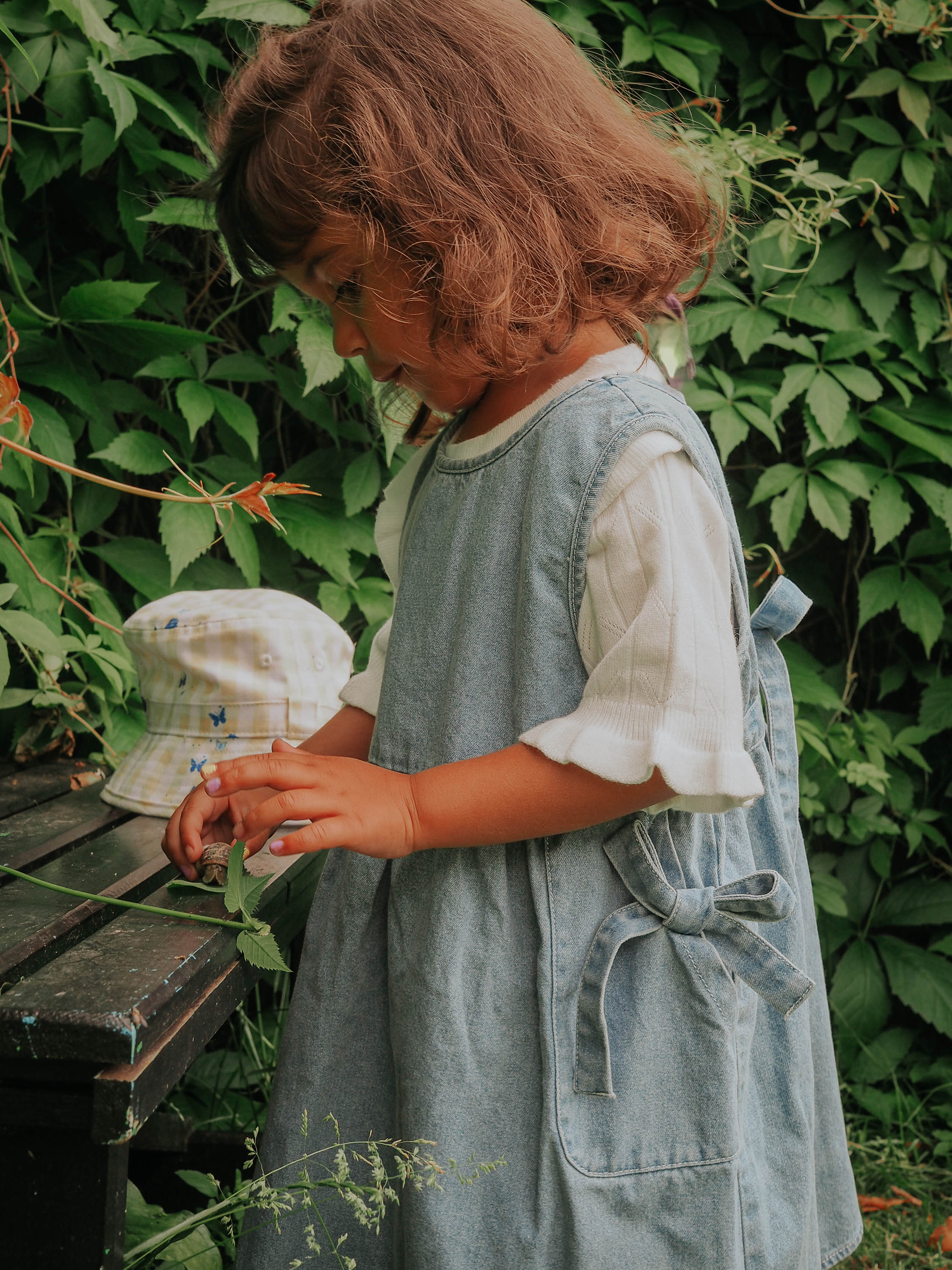 【Fliink】 DON DENIM SPENCER DRESS