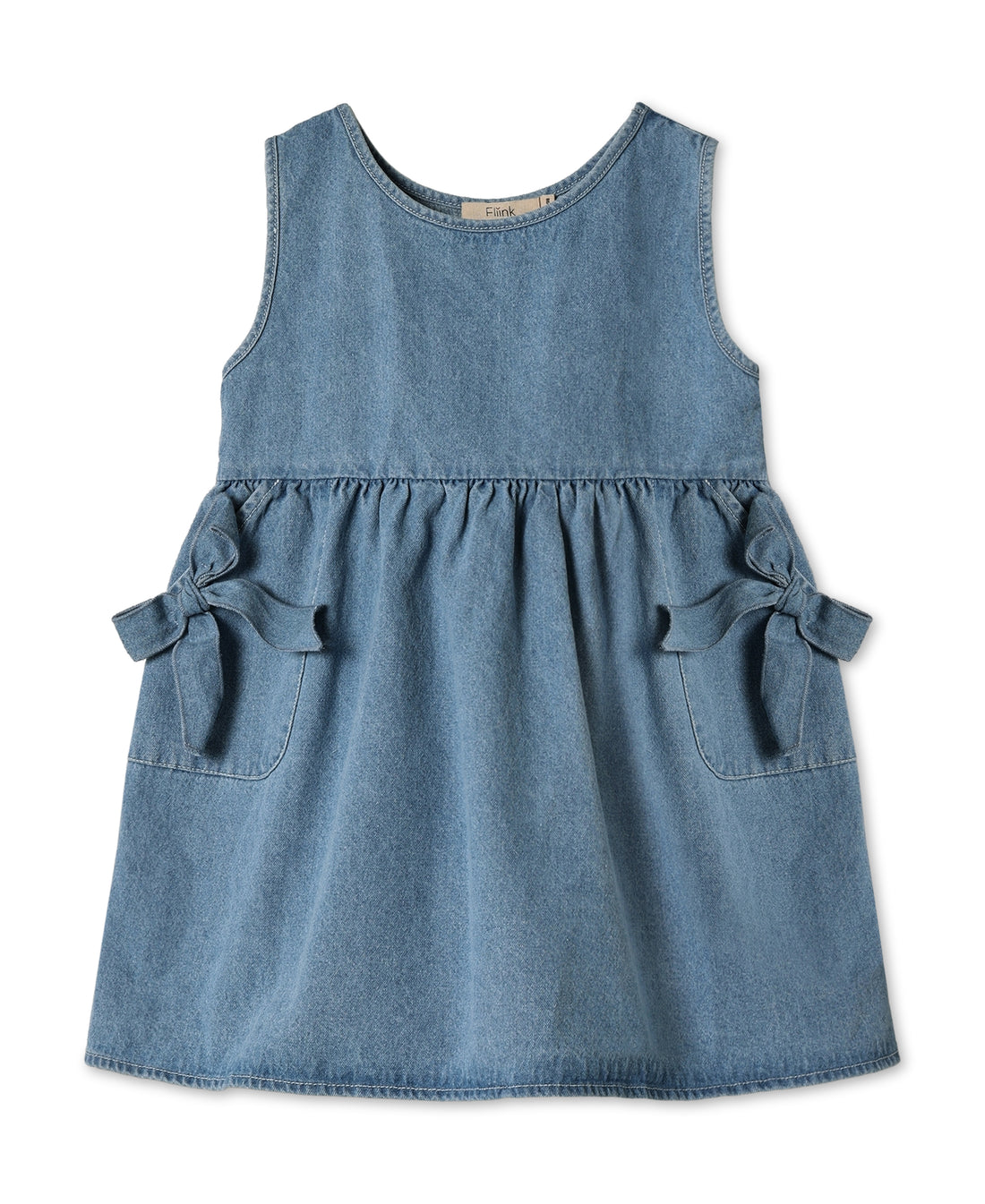 【Fliink】 DON DENIM SPENCER DRESS