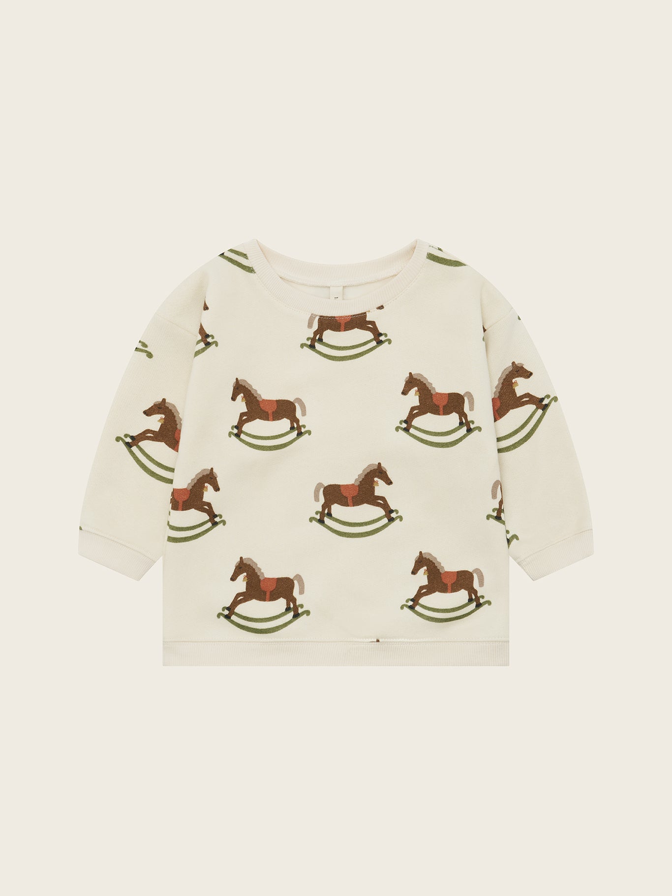 【ORGANIC ZOO】 Rocking Horse Sweatshirt