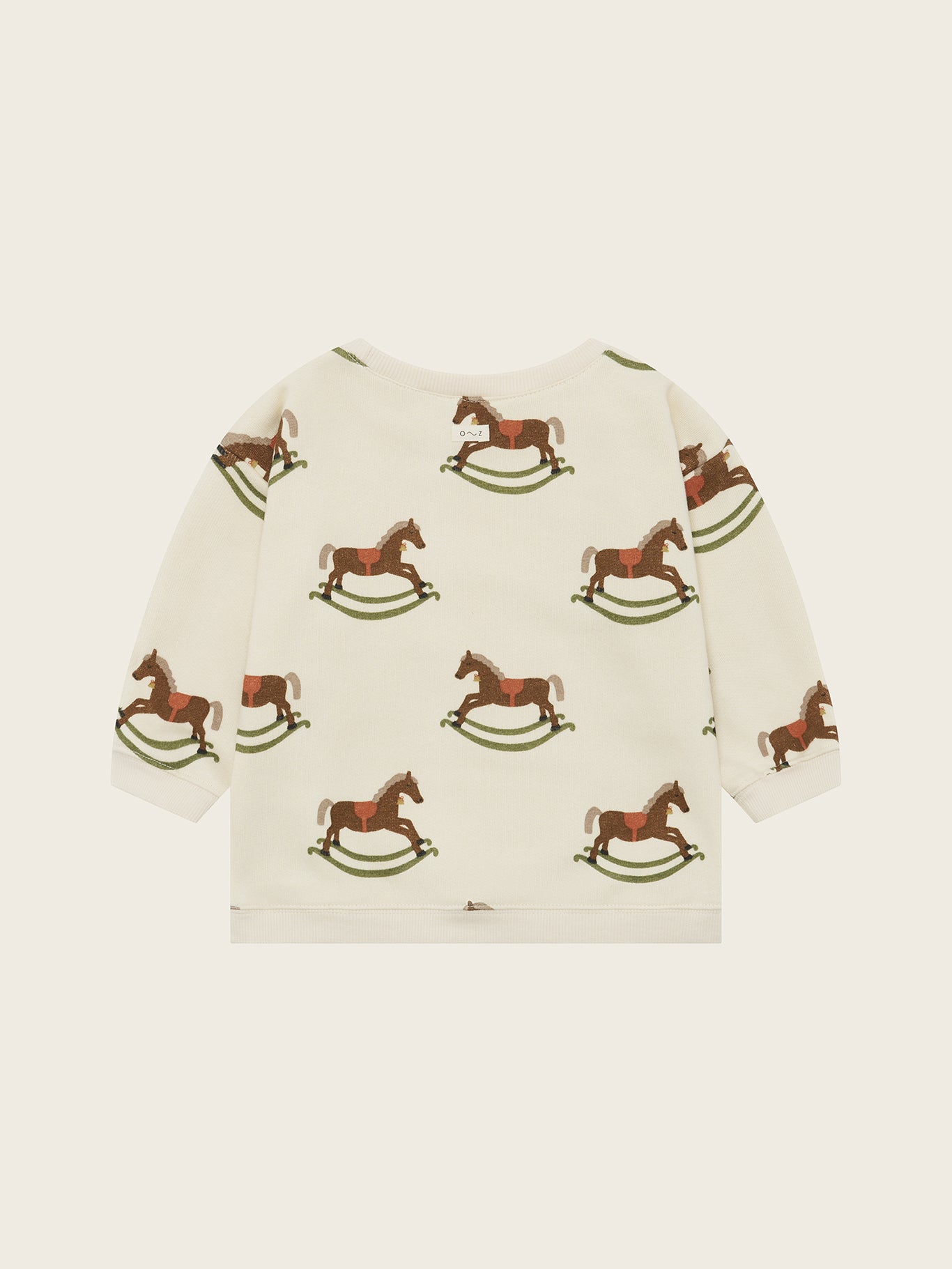 【ORGANIC ZOO】 Rocking Horse Sweatshirt