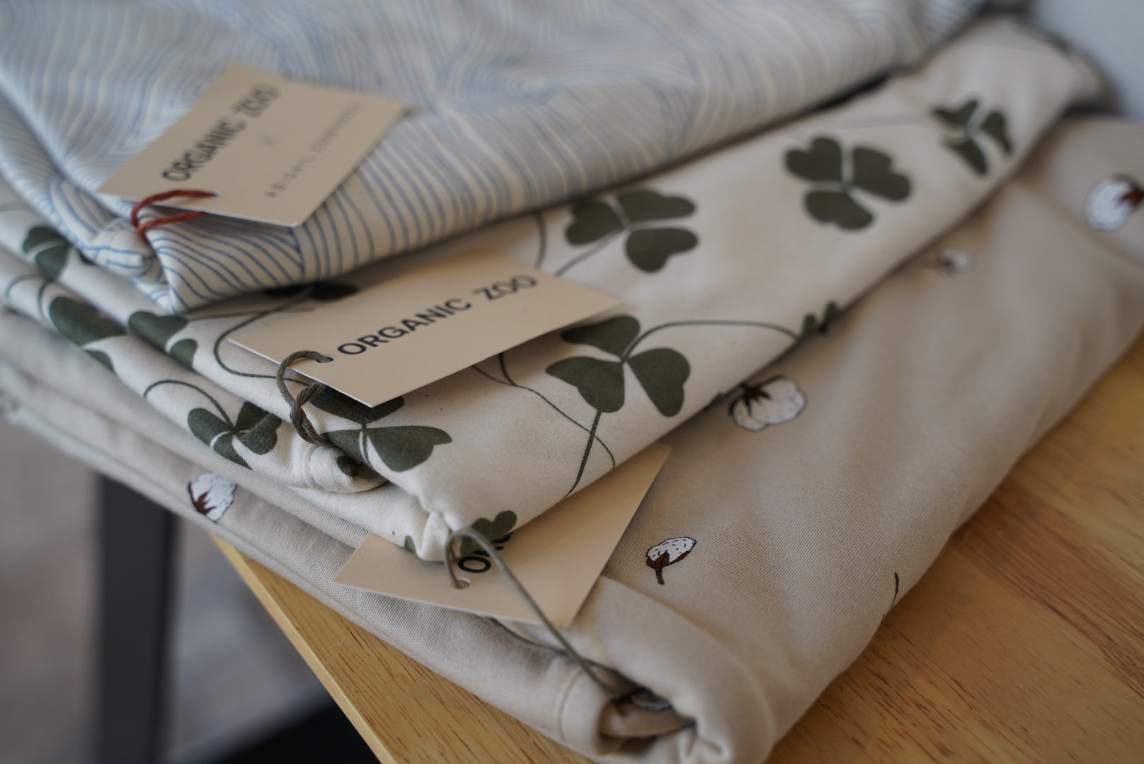 【ORGANIC ZOO】Cotton Field Reversible Blanket
