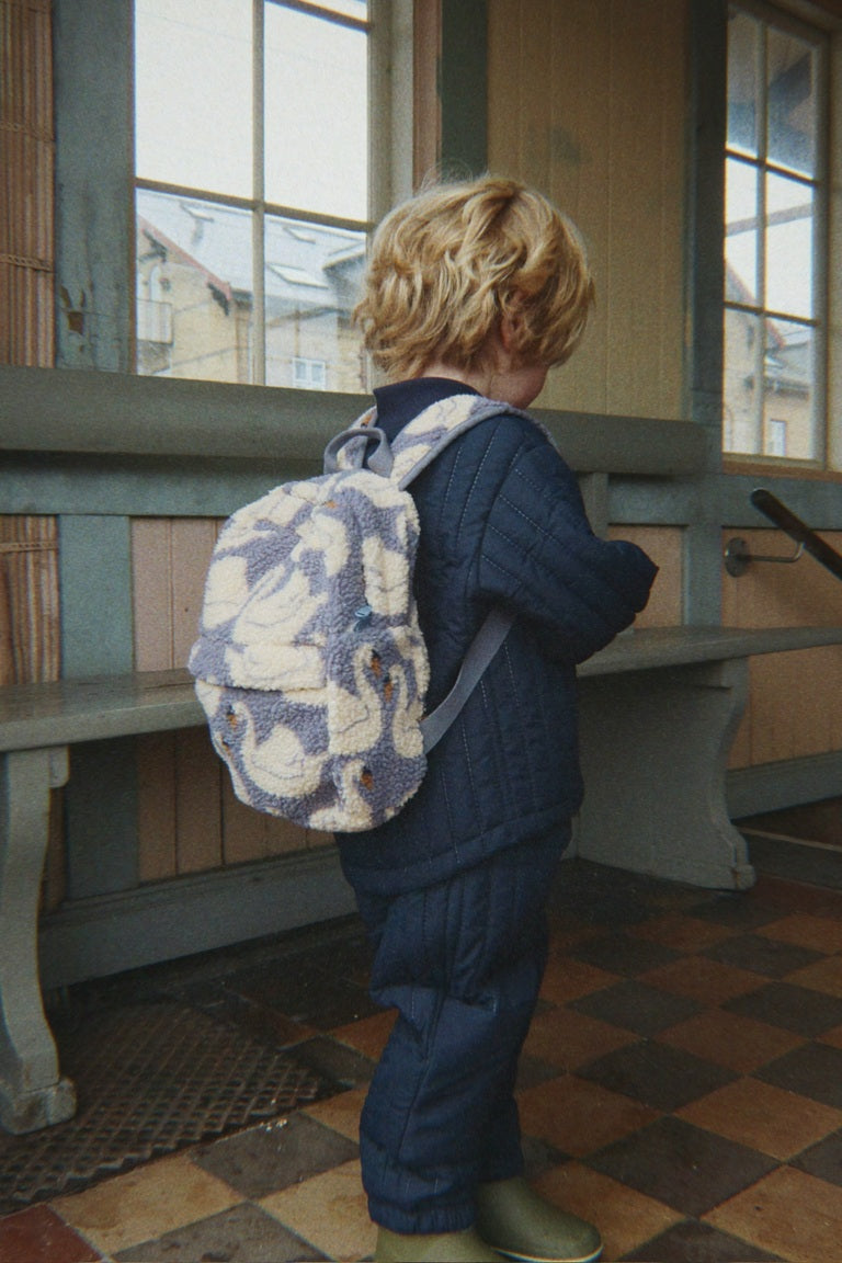 【Konges Sløjd】JODY TEDDY BACKPACK GRS - SWAN