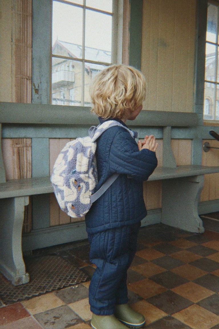 【Konges Sløjd】JODY TEDDY BACKPACK GRS - SWAN