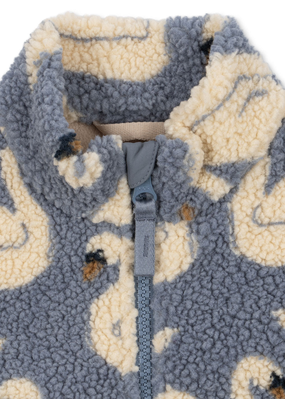 【Konges Sløjd】JODY TEDDY JACKET GRS - SWAN
