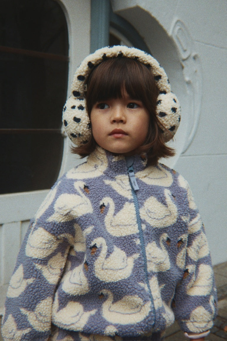 【Konges Sløjd】JODY TEDDY JACKET GRS - SWAN