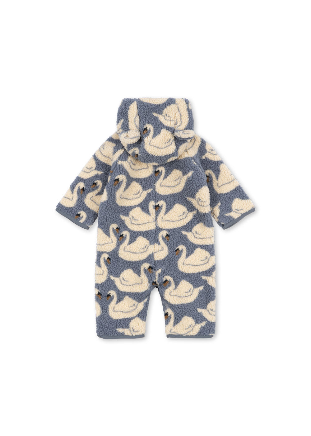 【Konges Sløjd】JODY TEDDY ONESIE GRS - SWAN