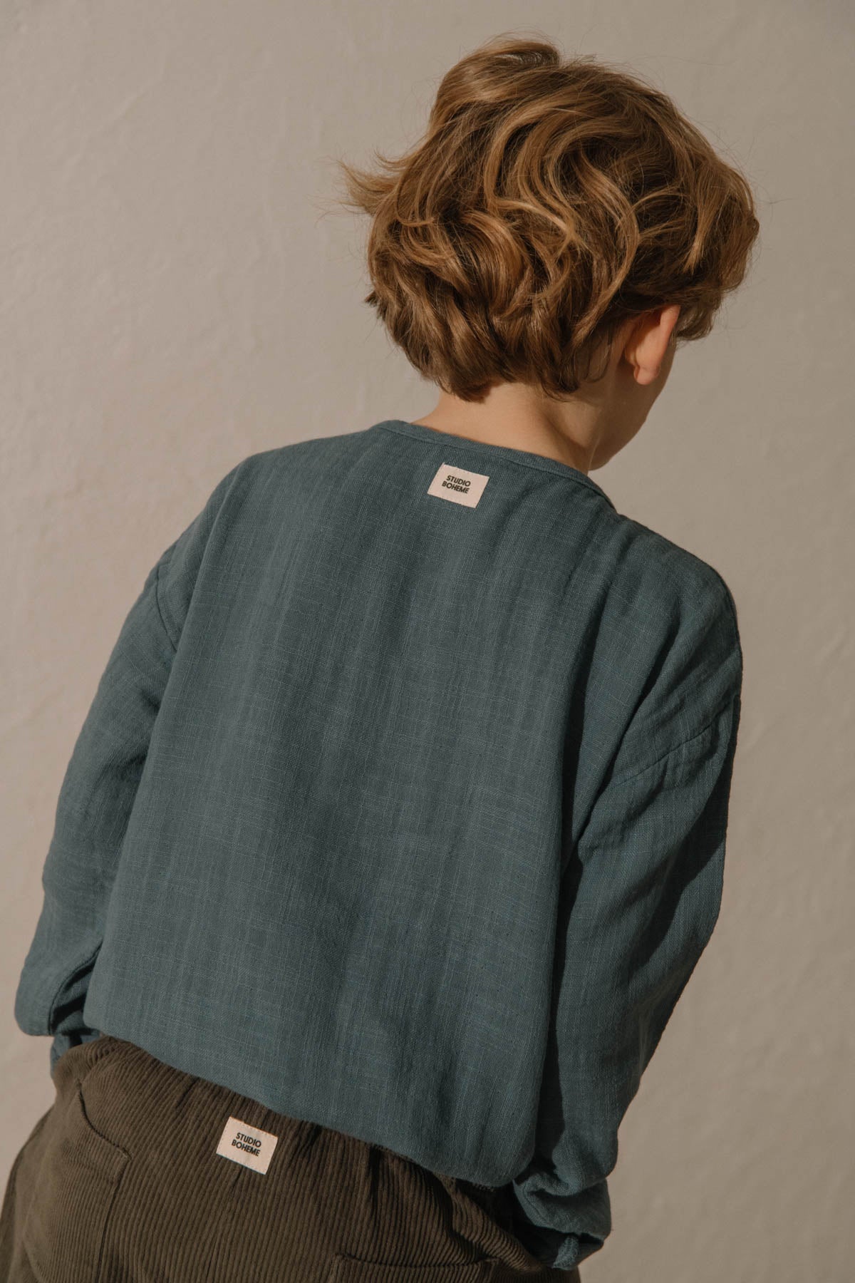 【STUDIO BOHEME】ROMÉO KURTA - GREY BLUE