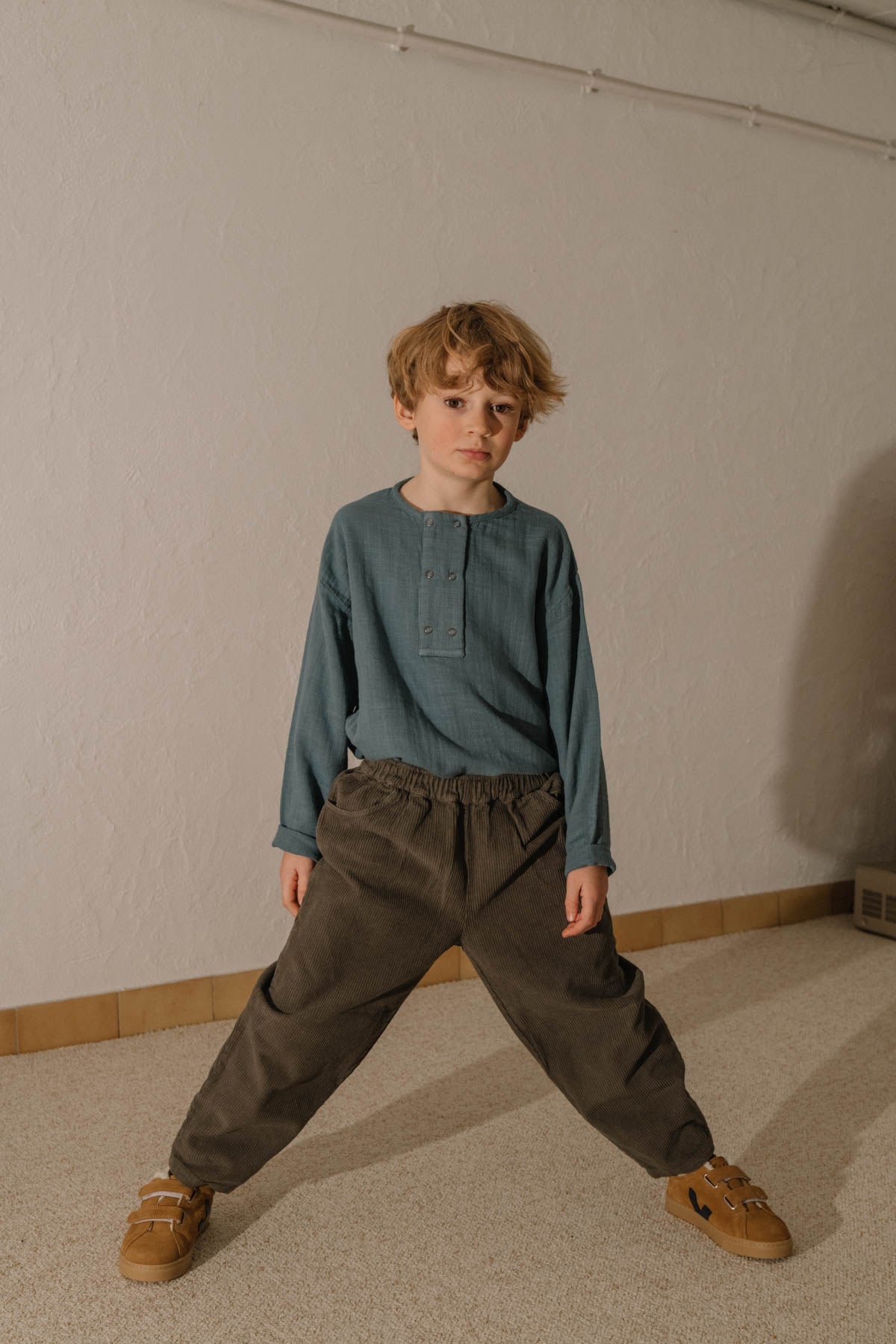 【STUDIO BOHEME】ROMÉO KURTA - GREY BLUE