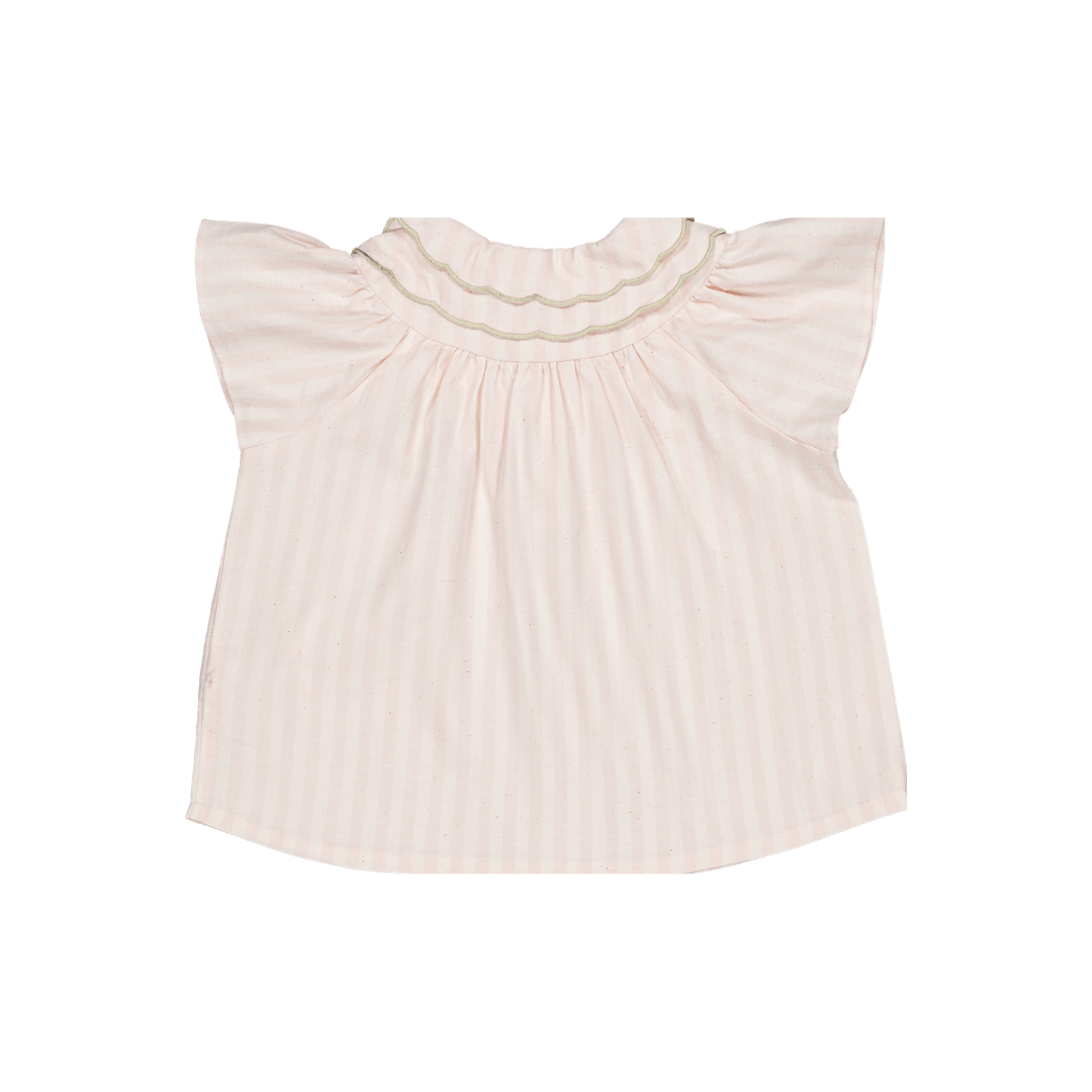 【LOIR paris】ロワール CARMEN - LIGHT PINK STRIPES