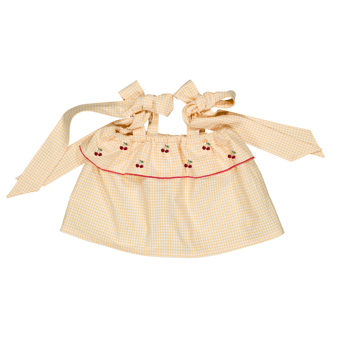 【LOIR paris】ロワール CASTILLE - YELLOW GINGHAM