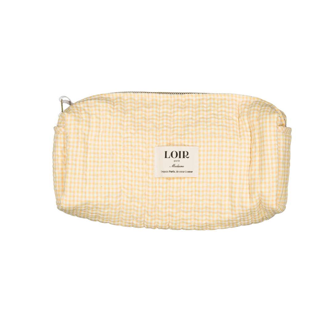 【LOIR paris】ロワール LUCIA - YELLOW GINGHAM