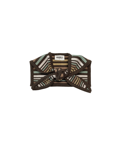 【MABLI】CARAVAN NECKTIE - TREE HOUSE STRIPE