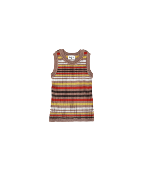 【MABLI】CARAVAN VEST - COACH SEAT STRIPE