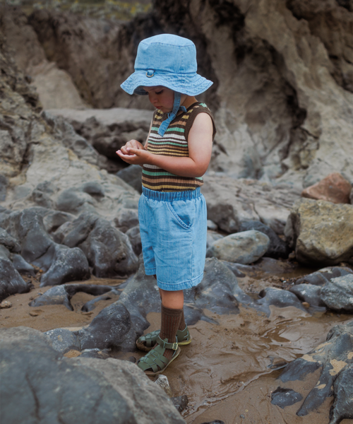 【MABLI】CARAVAN VEST - TREE HOUSE STRIPE