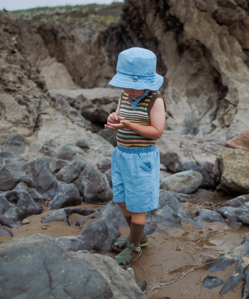 【MABLI】CARAVAN VEST - TREE HOUSE STRIPE