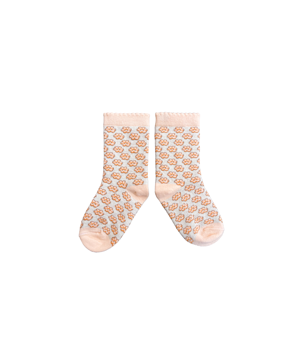 【MABLI】DONUT SHORT SOCKS - BLUSH