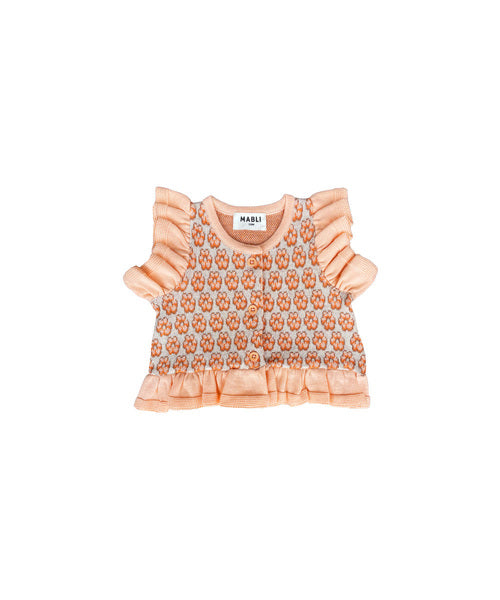 【MABLI】DONUT VEST - BLUSH