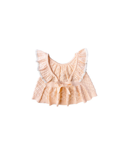 【MABLI】ELENA VEST + BLOOMERS SET - BLUSH