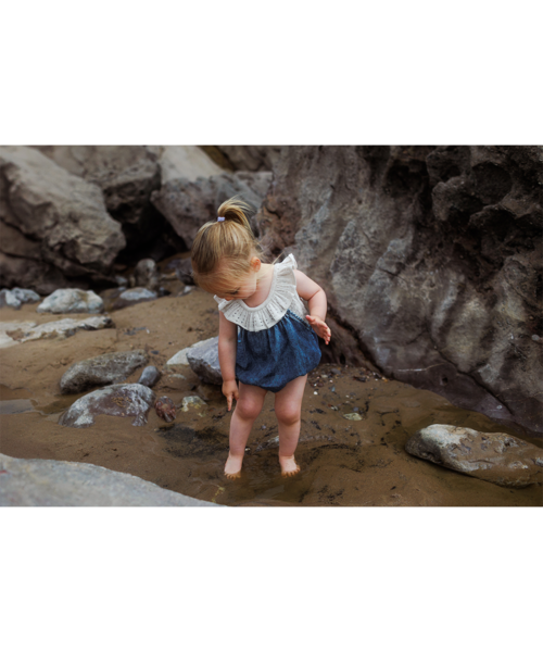 【MABLI】ELENA VEST + BLOOMERS SET - SHELL MELANGE