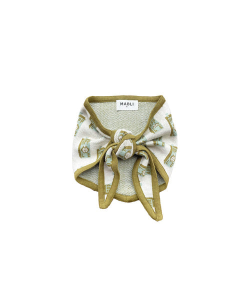 【MABLI】JUICE BOX NECKTIE - GREEN APPLE