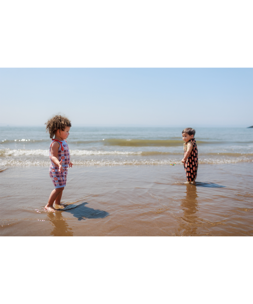 【MABLI】JUICE BOX ROMPER - RED APPLE