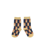 【MABLI】JUICE BOX SHORT SOCKS  - RED APPLE