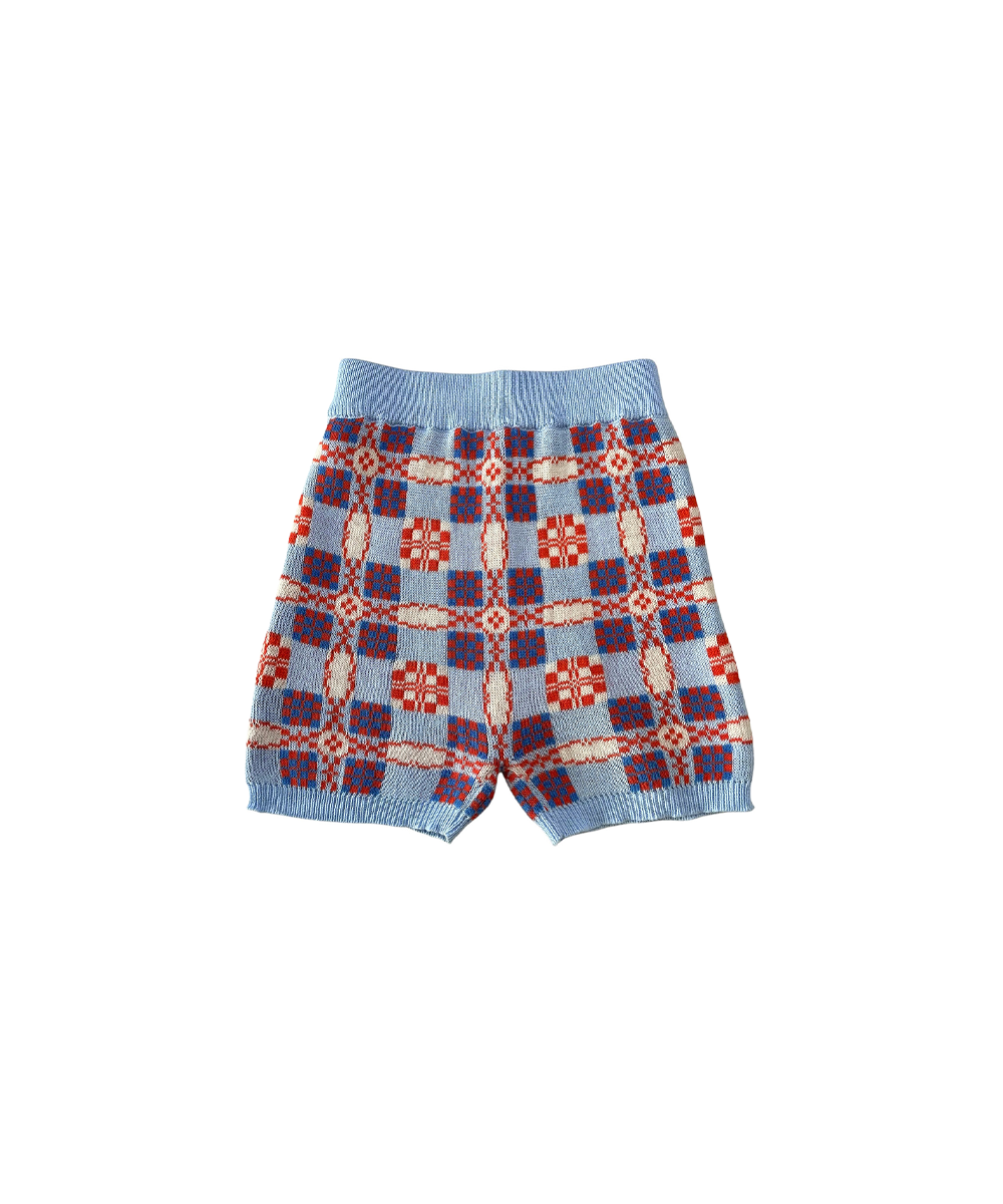 【MABLI】PICNIC SHORTS - CORNFLOWER
