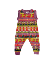 【MABLI】CURIOSITIES ROMPER - DAMSON MULTI