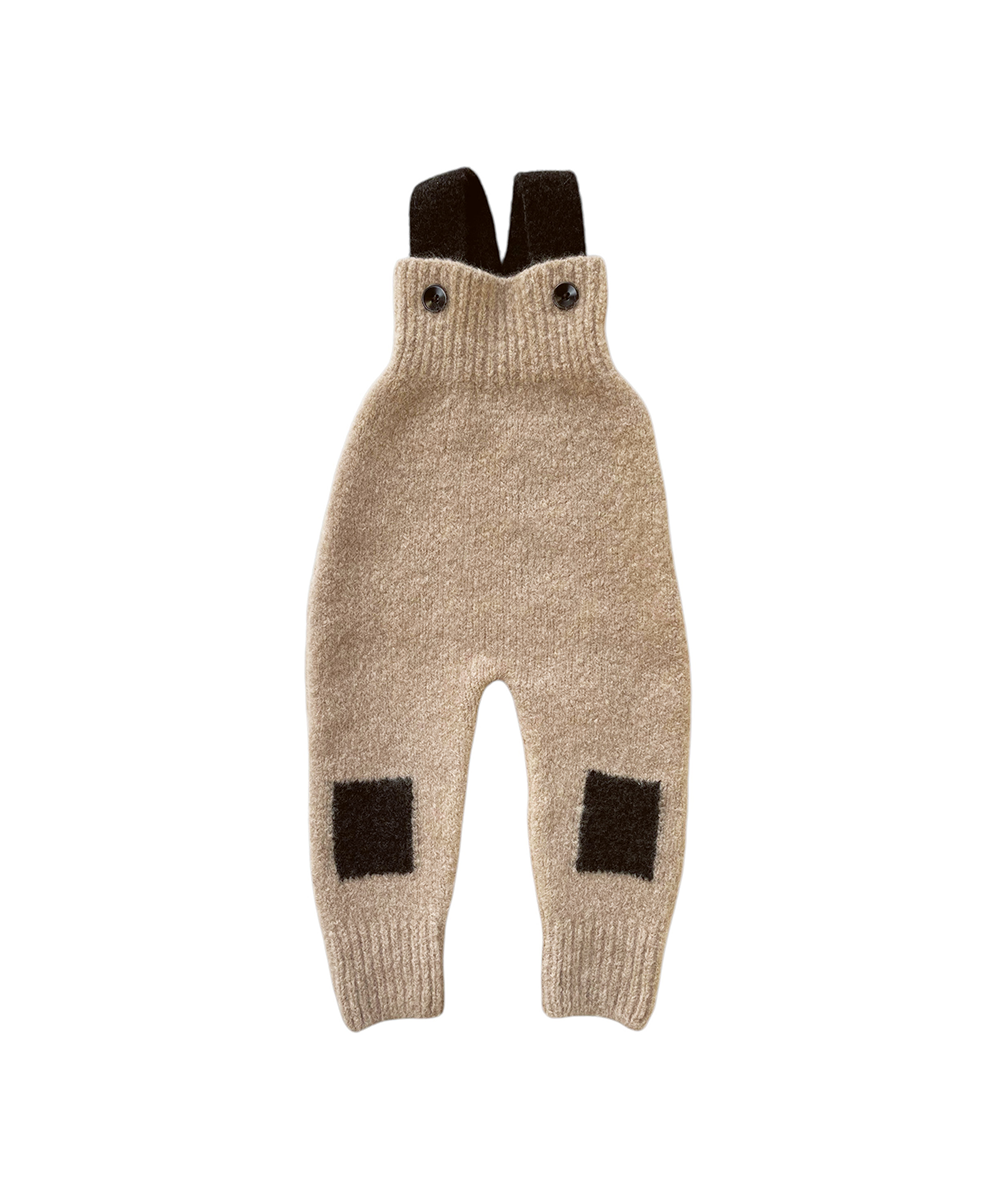 【MABLI】TEDDY ROMPER - CAPPUCINO/ESPRESSO
