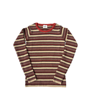 【MABLI】SEILIO SKINNY RIB - RUBY STRIPE