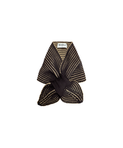 【MABLI】FFYN SKATER SCARF - DARK CHOCOLATE/BISCOTTI