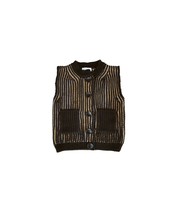 【MABLI】FFYN VEST - DARK CHOCOLATE/BISCOTTI