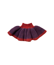 【MABLI】TEDDY COLLAR - CRANBERRY/BLACKBERRY